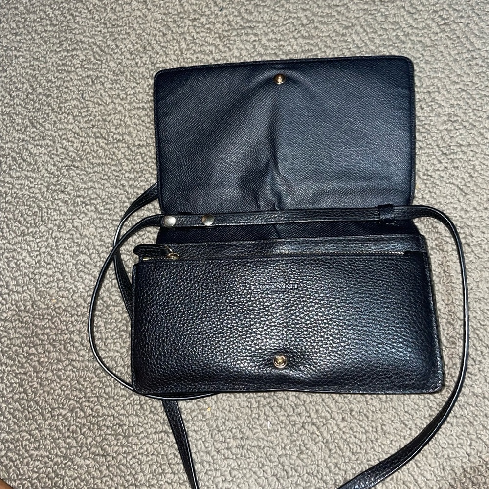 Coach foldover clutch crossbody bag - Picture 4 of 8